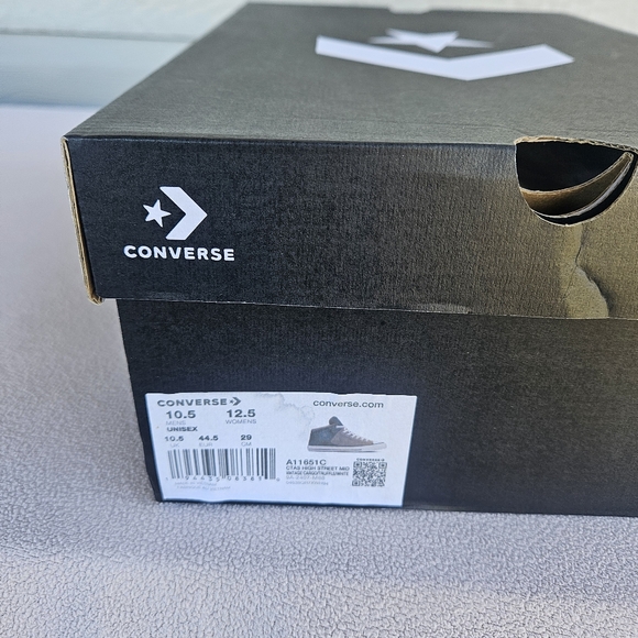 Converse CTAS High Street Mid Cargo Brown Sneakers Men SZ 10.5 Shoe A11651C - Picture 11 of 11